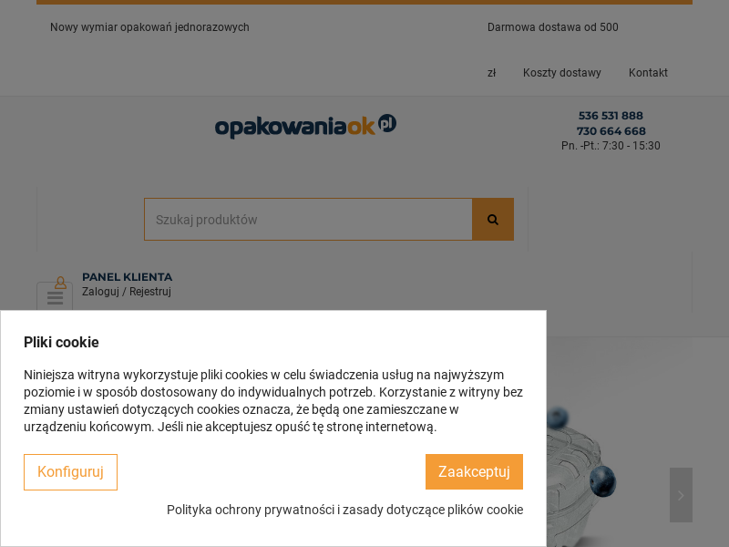 Opakowania OK - hurtownia opakowań jednorazowych